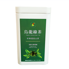 龍源茶品 鑫龍源 杉林溪清香甘醇翠嫩有機烏龍綠茶葉, 50g, 1入, 1罐