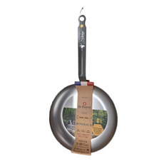 de Buyer 畢耶 原礦蜂蠟系列 電磁爐適用 單柄西式蛋捲煎鍋, 28cm, 1個