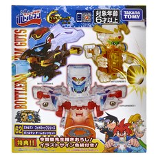 TAKARA TOMY 戰鬥瓶蓋人 膽氣戰隊 BOT-62, 多色, 1組