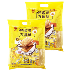 莊家 錦泰昌鹹蛋黃方塊酥, 230g, 2袋