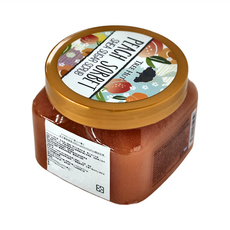 Tree Hut 樹上小屋 乳油木蜜糖身體磨砂膏 Peach Sorbet 510g - 滋潤保濕，溫和去角質, 1件