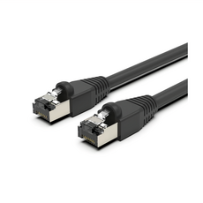 POLYWELL 寶利威爾 cat 5e stp高速網路屏蔽線 PW15-W48-D382, 黑色, 1條, 1.5m