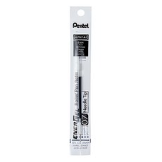 Pentel 飛龍文具 ENERGEL LRN7 A 極速鋼珠筆芯 0.7mm, 黑色, 1組