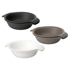 Nineware 朋友系列 麥片碗 象牙色*2 + 灰色*2 + 深灰色*2, 1組