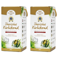 PELZMANN 帕斯曼 奧地利金獎冷壓南瓜籽油 250毫升, 2盒