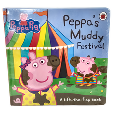 Peppa Pig 粉紅豬小妹 : Peppa's Muddy Festival 翻翻書, 精裝