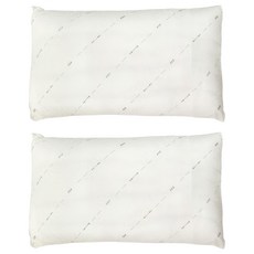 J&N 艾麗 抑菌防蹣壓縮纖維枕 2入/組 表布20%棉 80%聚酯纖維, 1組, 白色