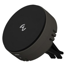 ALLite MagSafe 磁吸充電手機架, Qi2無線充電 15W快充 360°萬向球頭 台灣設計製造, 都市沈穩黑, 1個