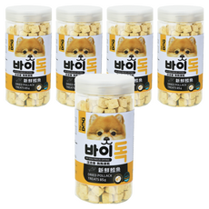 by DOG 汪洽普 狗狗凍乾零食, 新鮮鱈魚, 85g, 5罐