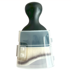 youberry 悠貝莉 波浪化妝美容刷 粉底 輪廓 提亮 柔軟細纖維毛, H-1332, 1支