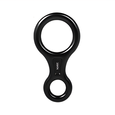 阿爾納斯 牛角八字環, 黑色, 50KN拉力, 14.6 x 7.5cm, 1個