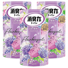 ST 雞仔牌 消臭力 閃耀花朵 浴廁消臭芳香劑, 400ml, 3個