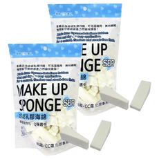 台灣 COSMOS NO.9專業海綿 30入, 小三角白色, 2包