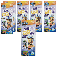 Lab52 齒妍堂 汪汪隊無糖QQ凍 (葡萄+葉黃素) 兒童健康零食, 200g, 6盒