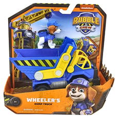 nickelodeon 汪汪隊 之小礫與工程家族系列 威勒 + 掃路砂石車 Set, 18.3cm, 1組