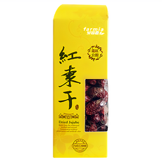 公館鄉農會 紅棗果乾, 100g, 1盒
