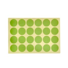 華麗牌 彩色標籤 WL-2032LG, 粉綠色, 5760張, 1箱