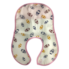 日本千趣會寶寶圍兜 38 x 27cm, 粉娃娃, 2件, 1組