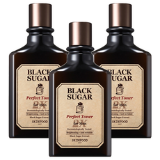 SKINFOOD 男士2X紅糖優質爽膚水 180ml - 亮白, 抗皺, 黑糖萃取, 3瓶