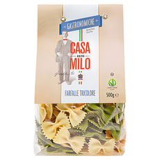 CASA MILO 三色蝴蝶麵, 500g, 1包