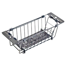 BARRACK09 0.5單位IGT摺疊瀝水籃, 鐵材質, 35.5 x 12 x 10.4cm, 黑色, 1個