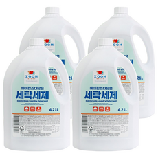 ZOOM 小蘇打洗衣精 4.21L, 4桶