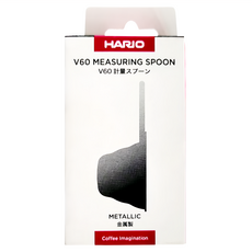 HARIO 好璃奧 V60 不銹鋼量匙 M-12-MB 12g, 霧黑, 1支