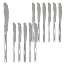 WMF 餐具 Cult 3100系列 奶油刀 Butter Knife, 銀色, 12支