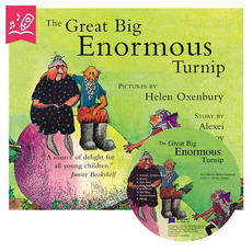 JY books 歌唱繪本 Great Big Enormous Turnip,點讀版