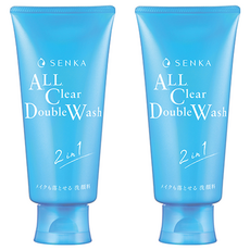 SENKA 專科 超微米洗卸兩用潔淨乳, 120g, 2條