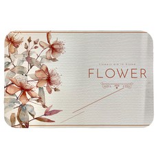 收納王妃 自創軟式珪藻土地墊, 春季氣息, 1件