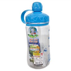 永昌寶石牌 大器族休閒壺 附帶, 透明色 + 藍色, 1L, 1個