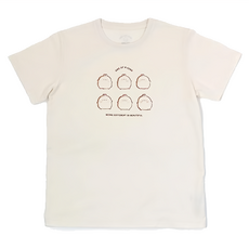 MOLANG 萌浪兔 短袖T 男女通用, M, 素描繪