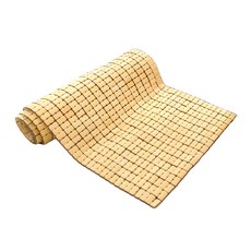 Amance 雅曼斯 特級白玉麻將坐墊涼蓆 3人坐, 米色