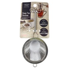 mama cook 媽媽廚 深型濾茶網, 18-8不鏽鋼材質, 尺寸16.4x6.5x7.5cm, 16.4 x 6.5 x 7.5cm, 1個