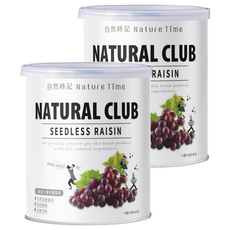 Nature Time 自然時記 超大無籽葡萄乾, 375g, 2罐