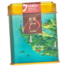 南投魚池農會 紅璽茶葉 紅玉 台灣產, 40g, 1罐