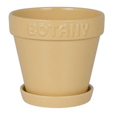 DULTON 植物學壺3 G21-0395XS/BE 花盆 簡約設計 適用於多肉植物、香草或小型盆栽, 米色, 1個