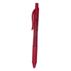 Pentel 飛龍文具 ENERGEL 極速鋼珠筆 0.4mm BLN104-BX 12支, 紅色, 1盒