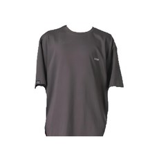 KZM OUTDOOR s07 剪裁短袖上衣 (碳灰/M) 女款寬鬆舒適透氣