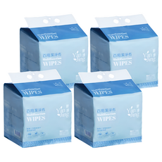 Yan Jing 妍淨 百用潔淨布 20 x 20cm 廚房擦拭布洗碗巾 柔軟吸水清潔布, 4包, 250張