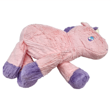 Mother garden 抱枕 獨角獸 65cm, 粉色, 1個