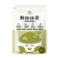 mihong®高效乳清蛋白 鮮綠抹茶, 500g, 1袋