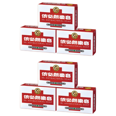 依必朗 樂皂，溫和抗菌 清潔潔淨, 100g, 6個