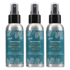 Nahemi 娜禾蜜 天然草本精油防蚊液 80ml, 3瓶