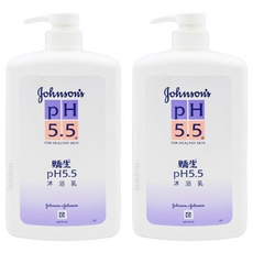 Johnson's 嬌生 PH5.5 沐浴乳, 1L, 2瓶