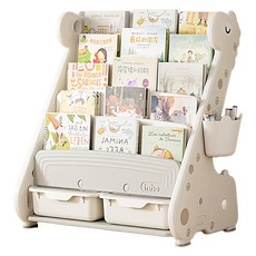 lilikoko 哩哩摳摳 長頸鹿書架, 6層, 暮雲灰