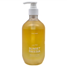 JULYME 香氛沐浴乳 SUNSET FREESIA 日落小蒼蘭 500ml 溫和潔淨 保濕柔嫩 韓國製造, 1瓶