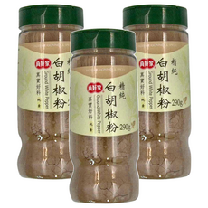 真好家 白胡椒粉, 精純 290g, 3瓶