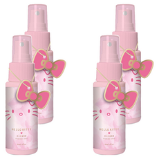 QUNDO 康朵 Hello Kitty 香水抗菌噴霧 60ml 清新果香, 4瓶